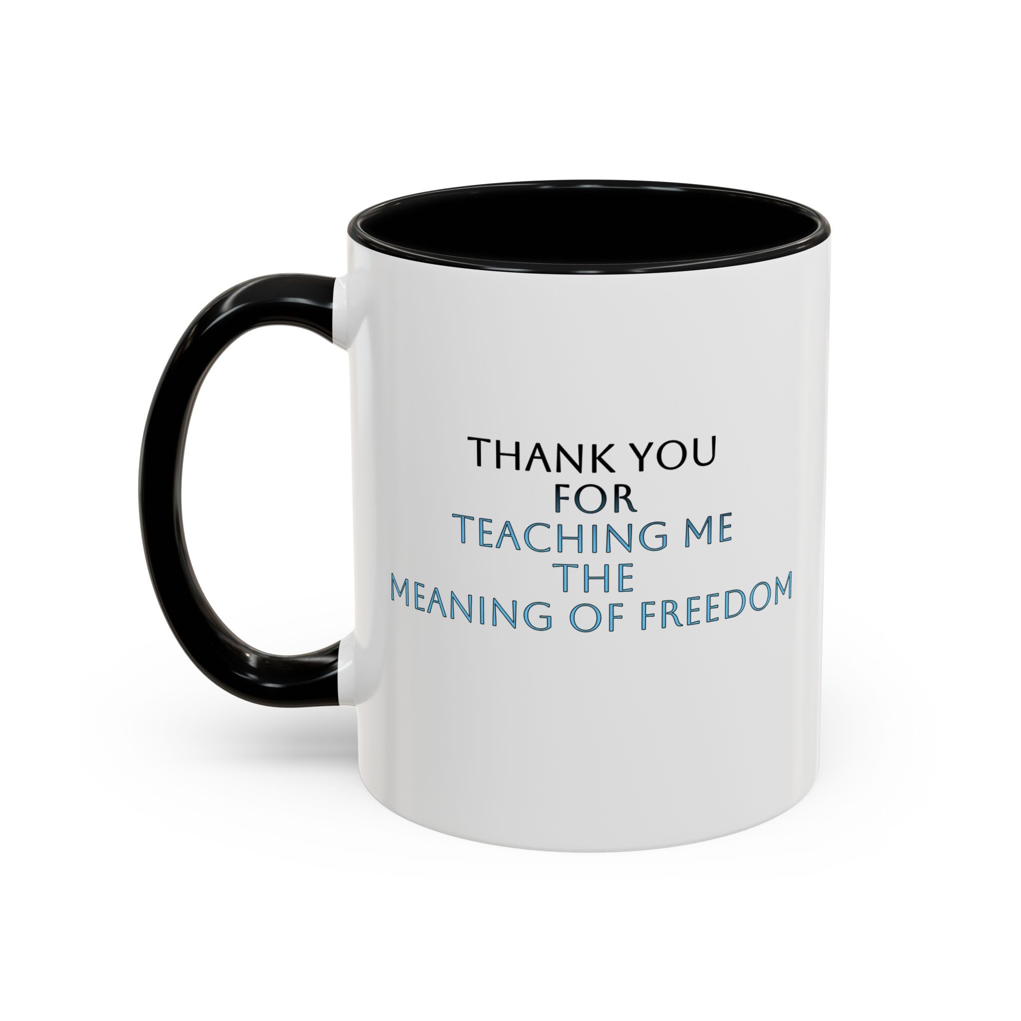 Freedom Light Blue, Video Games Meaningful Impact Series Ceramic Mug (11, 15oz)