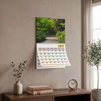 Warsaw Blue, Cities Series, Colored Grid, Wall Calendar (2027)