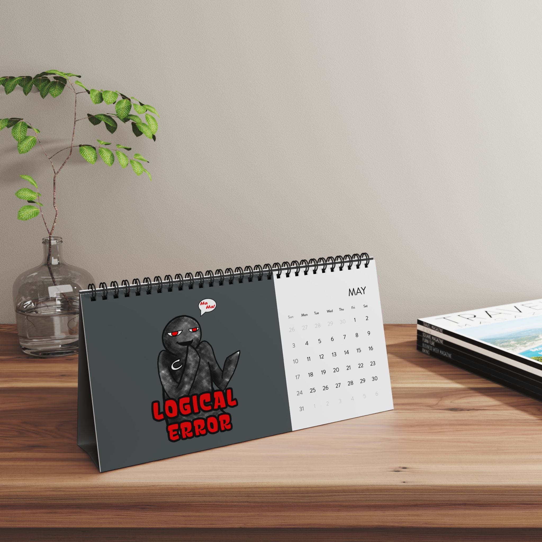 Compiler Stories, Desktop Calendar (2026 grid)
