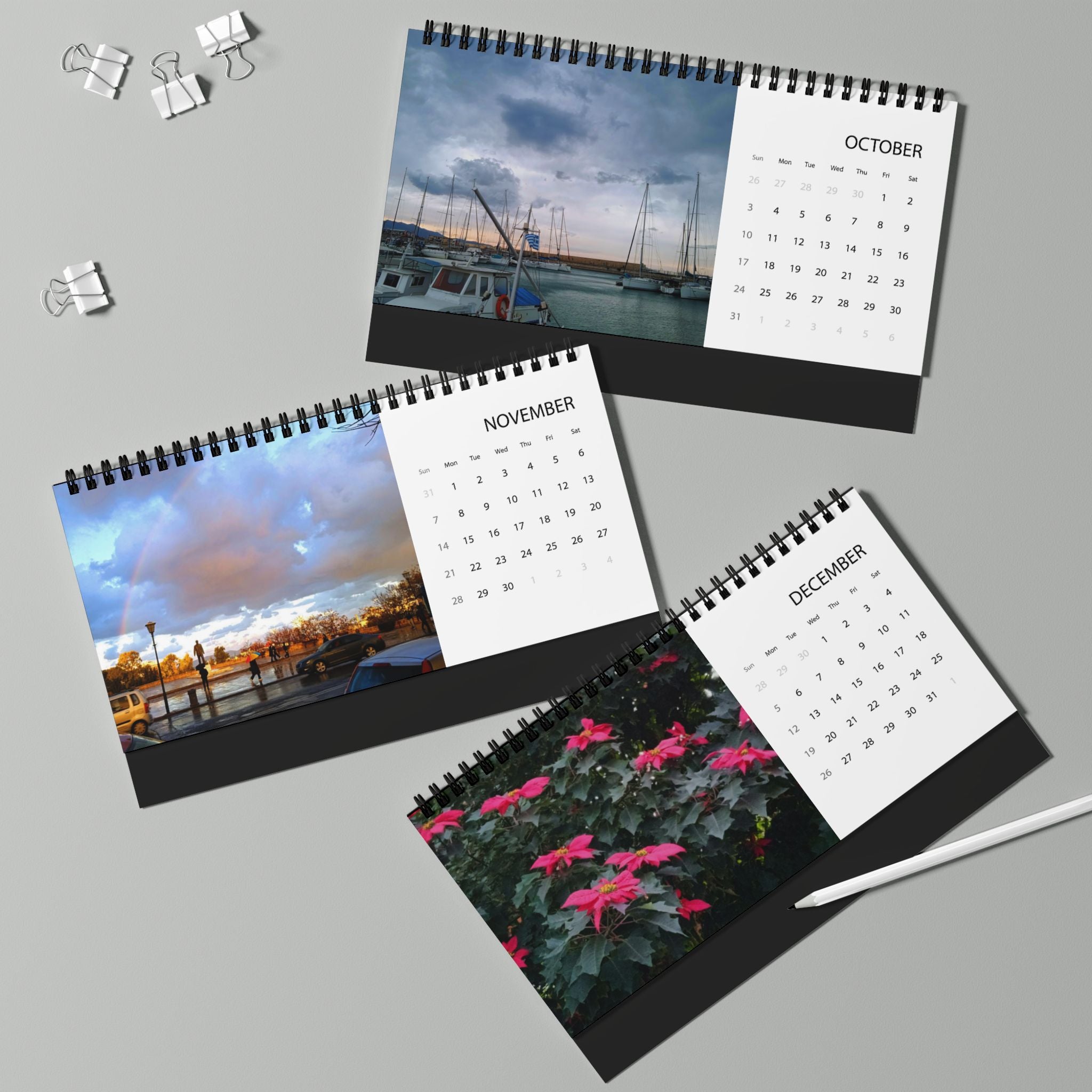 Heraklion City, Cities Series, Desk Calendar (2026)