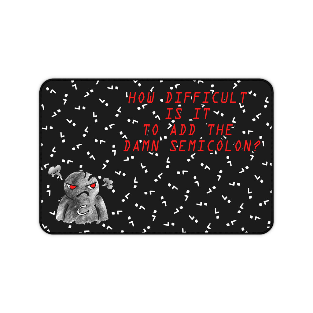 Semicolon Error, Compiler Stories Series Desk Pad