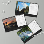 Warsaw Blue, Cities Series, Desk Calendar (2027)