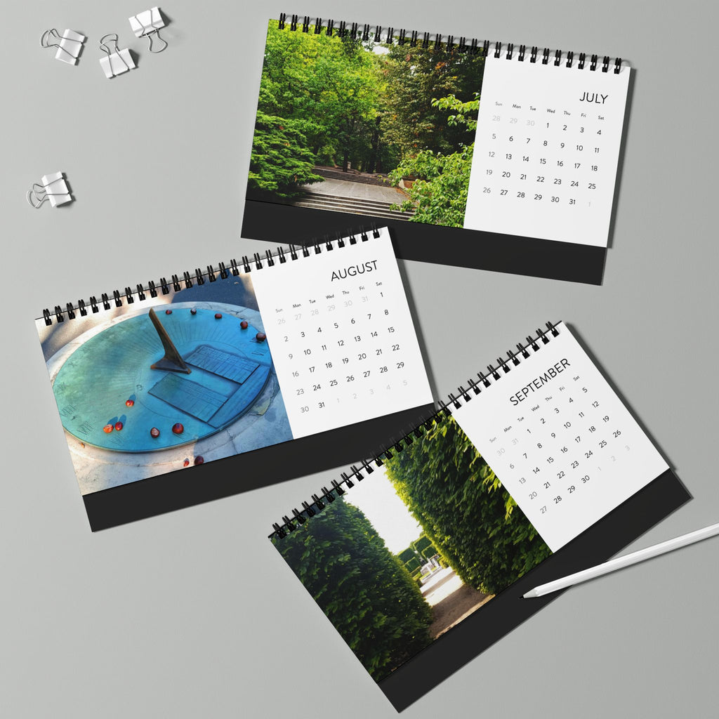 Warsaw Night, Cities Series, Desktop Calendar (2026)