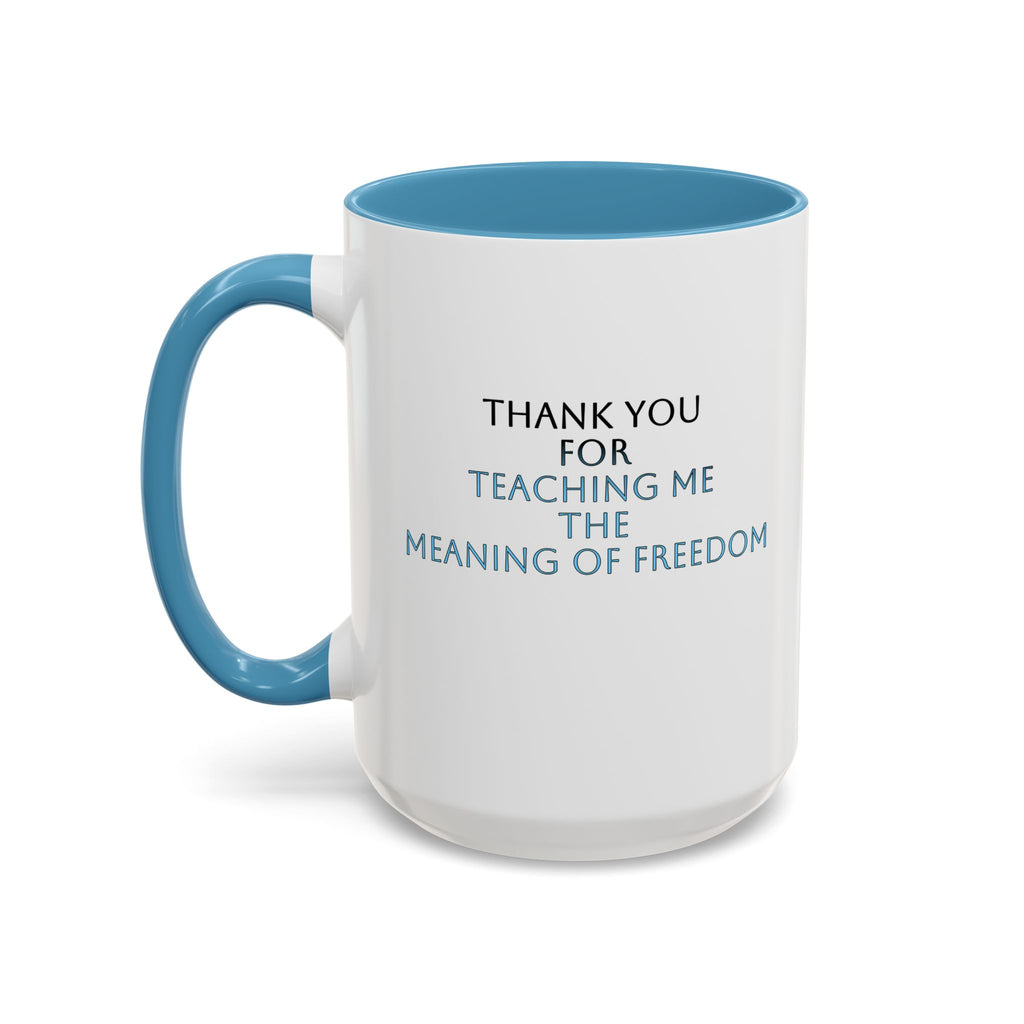 Freedom Light Blue, Video Games Meaningful Impact Series Ceramic Mug (11, 15oz)