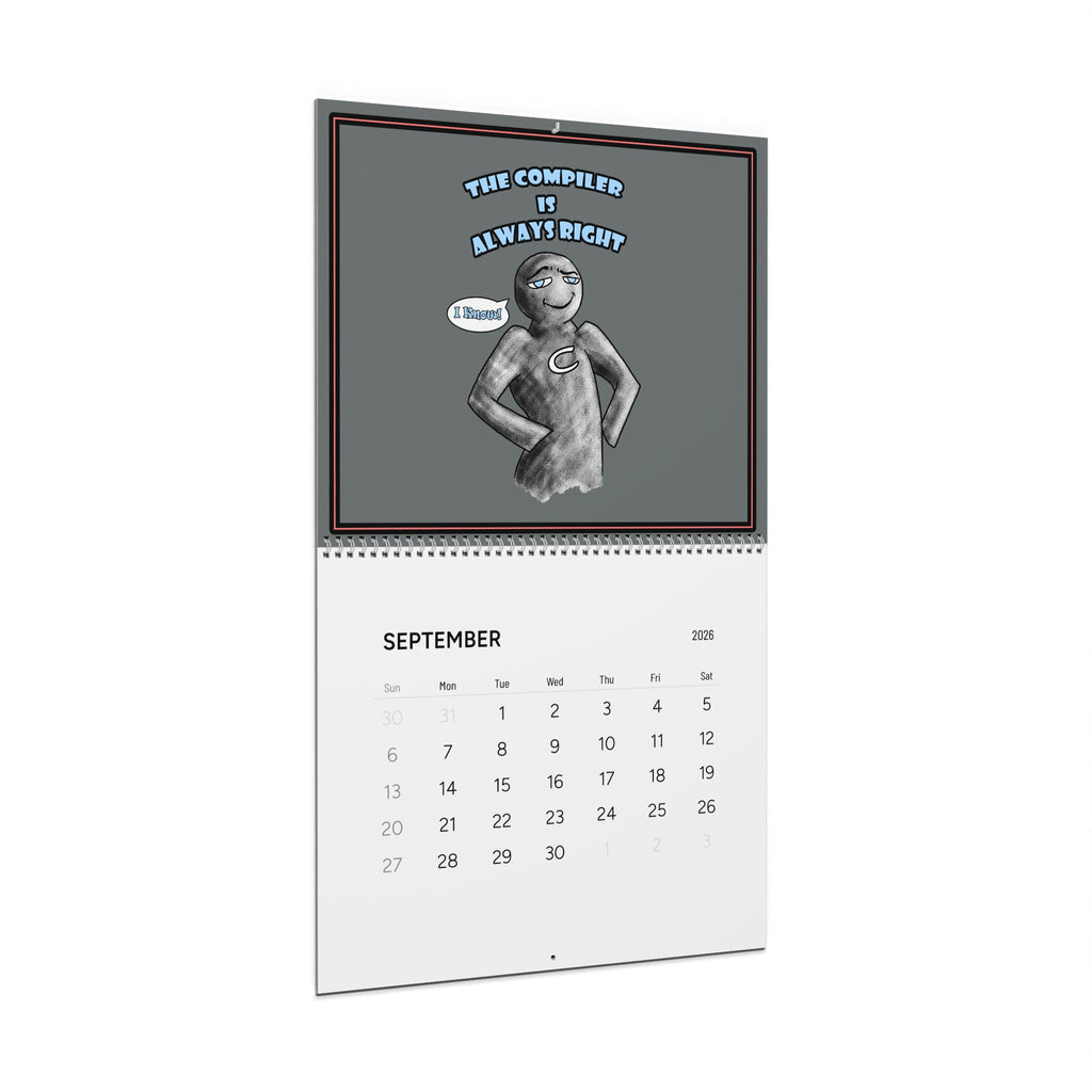 Compiler Stories Series, Wall Calendars (2026)