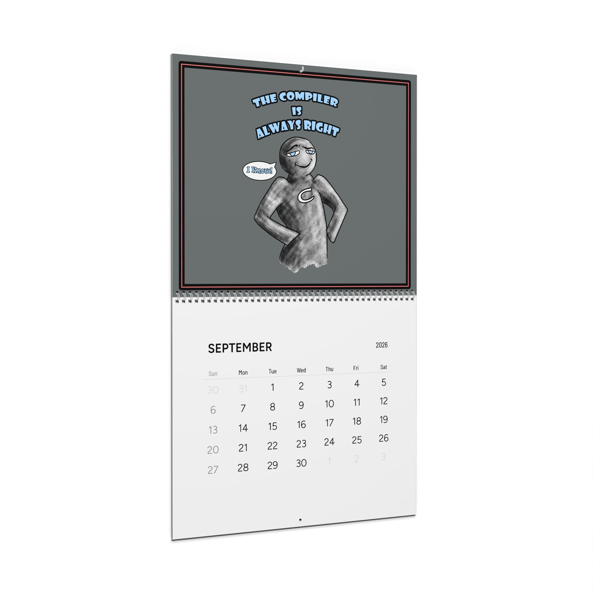 Compiler Stories Series, Wall Calendars (2026)