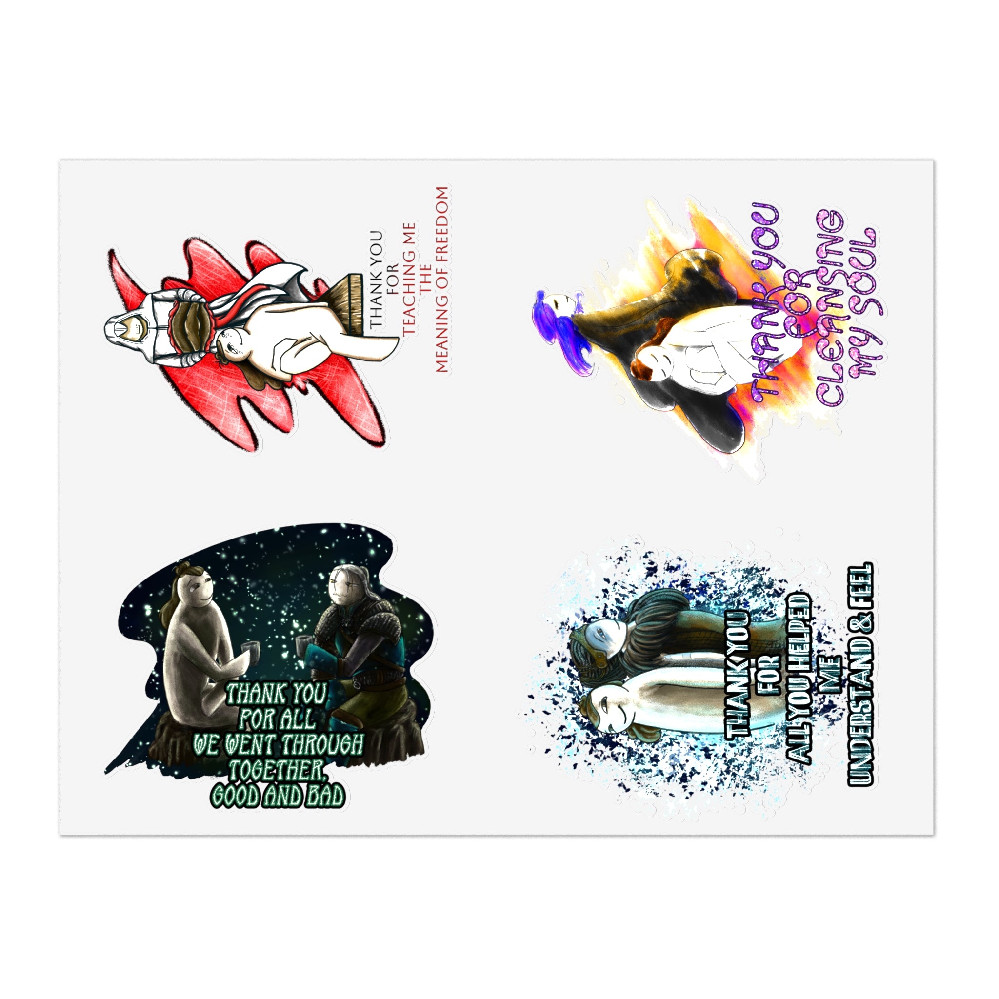 Video Games Meaningful Impact Series Sticker Sheets