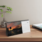 Warsaw Night, Cities Series, Desktop Calendar (2026)