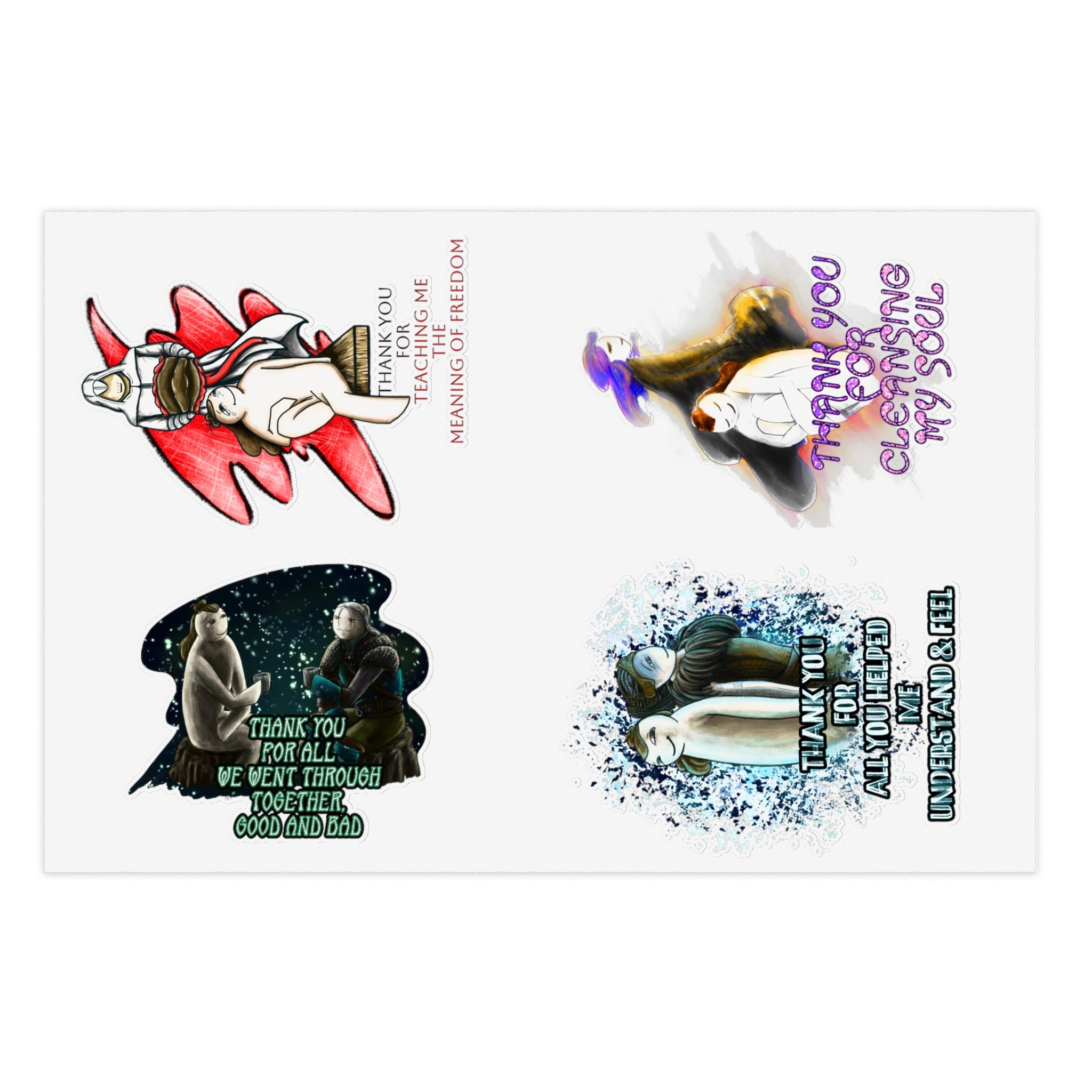 Video Games Meaningful Impact Series Sticker Sheets