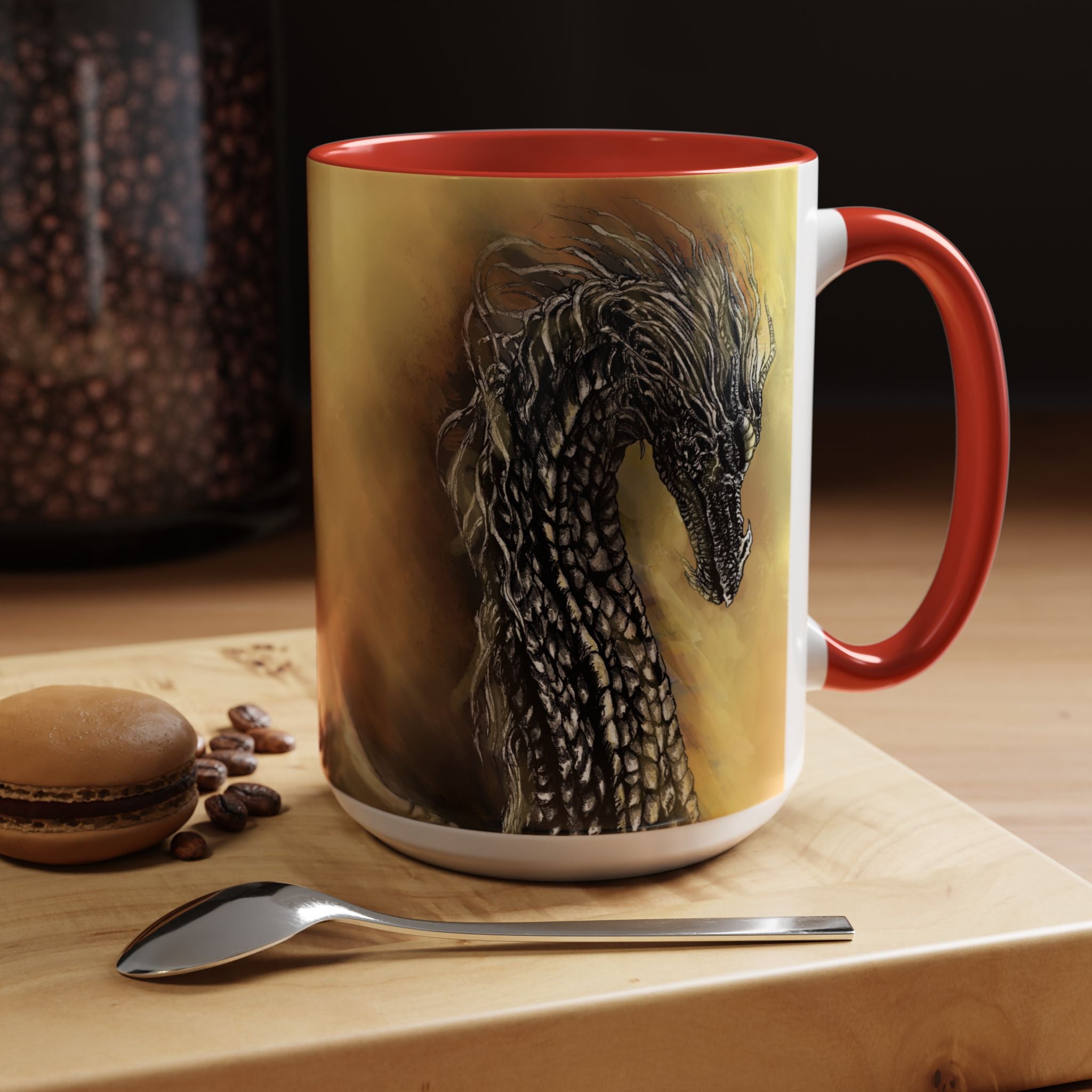 Strong Wishes, Fantasy Creatures Ceramic Mug 11, 15oz