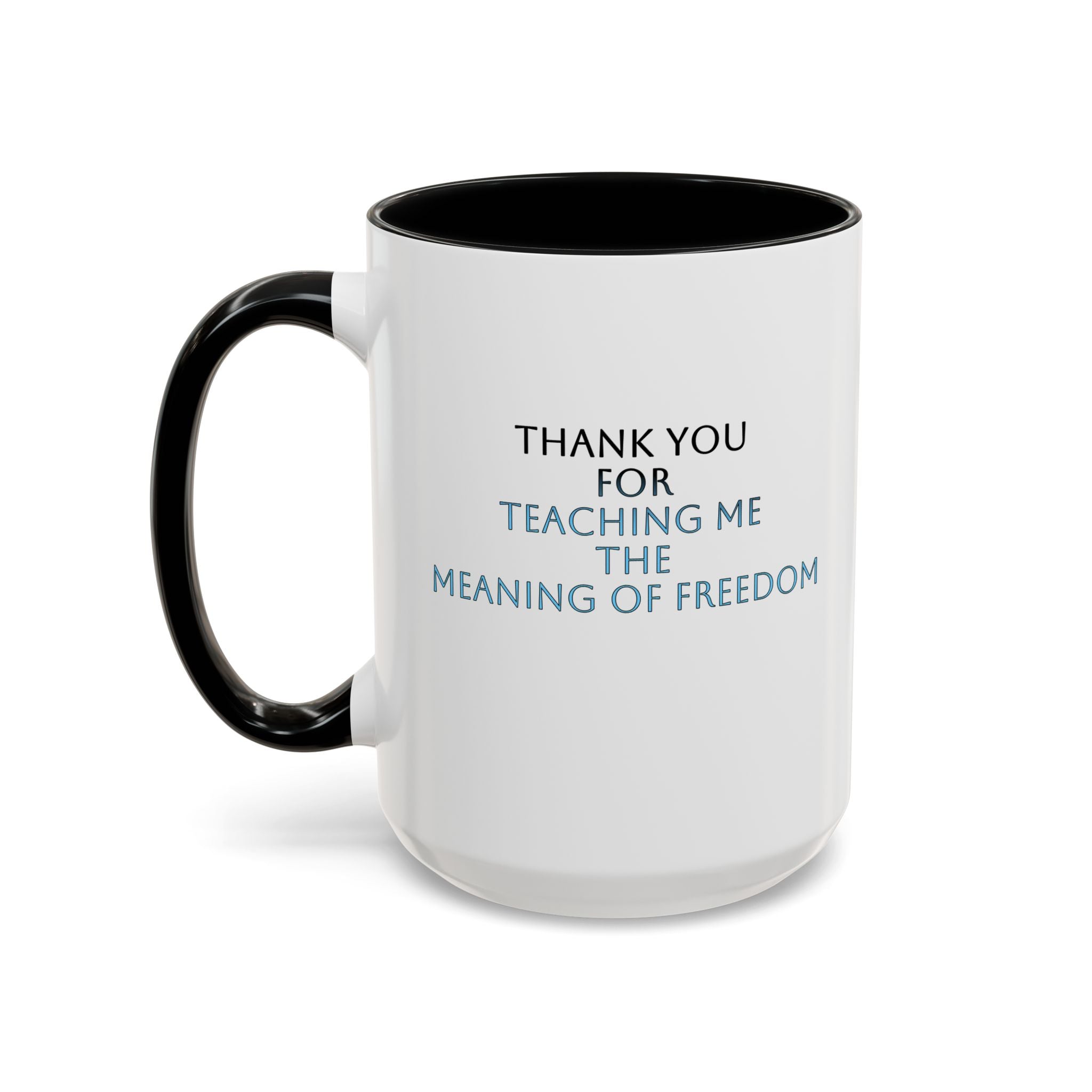 Freedom Light Blue, Video Games Meaningful Impact Series Ceramic Mug (11, 15oz)