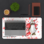 Freedom(Red) , Video Games Meaningful Impact Series Desk Pad