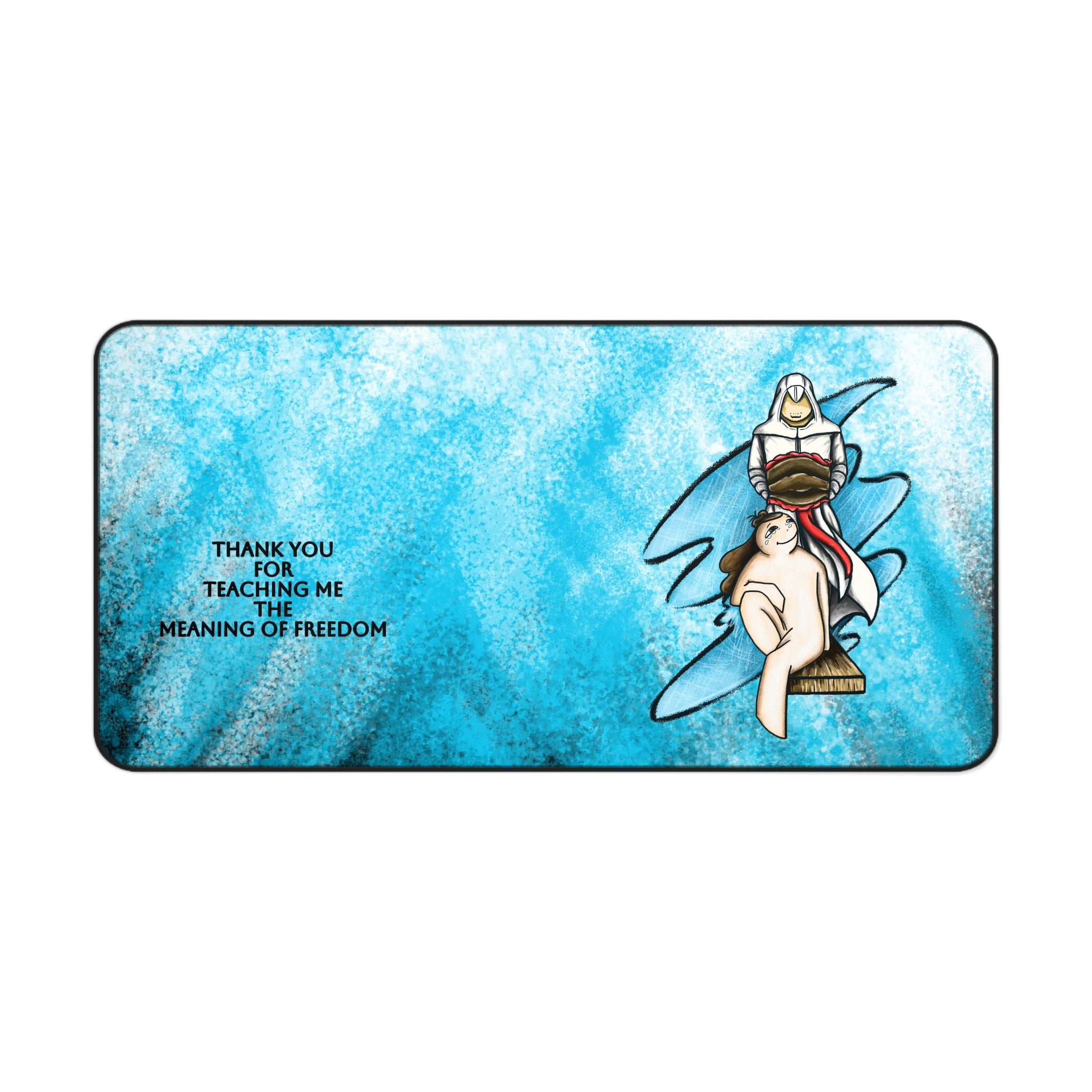 Freedom(Light Blue), Video Games Meaningful Impact Series Desk Pad