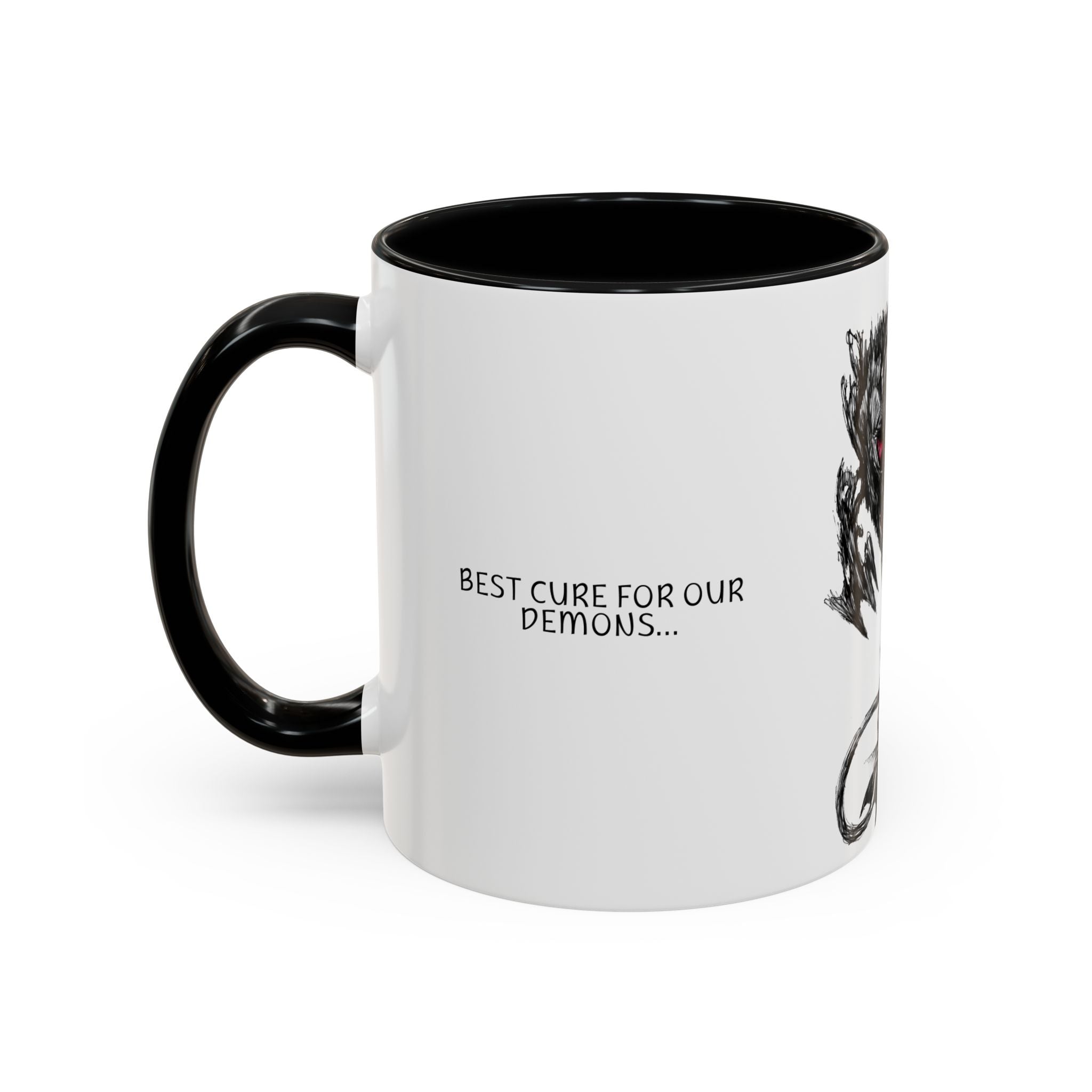Demon Cure, Dark Fantasy Accent Coffee Mug (11, 15oz)