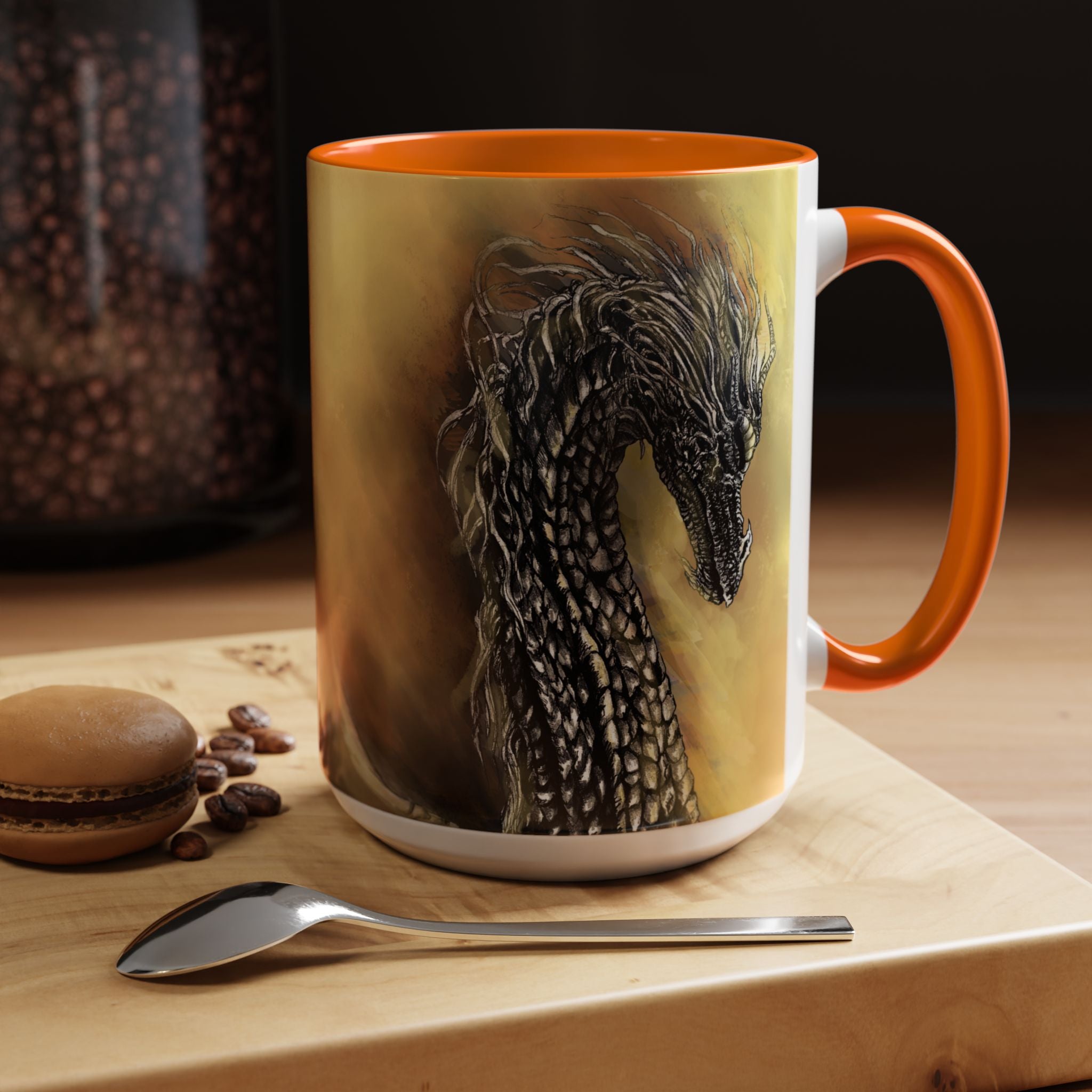 Strong Wishes, Fantasy Creatures Ceramic Mug 11, 15oz