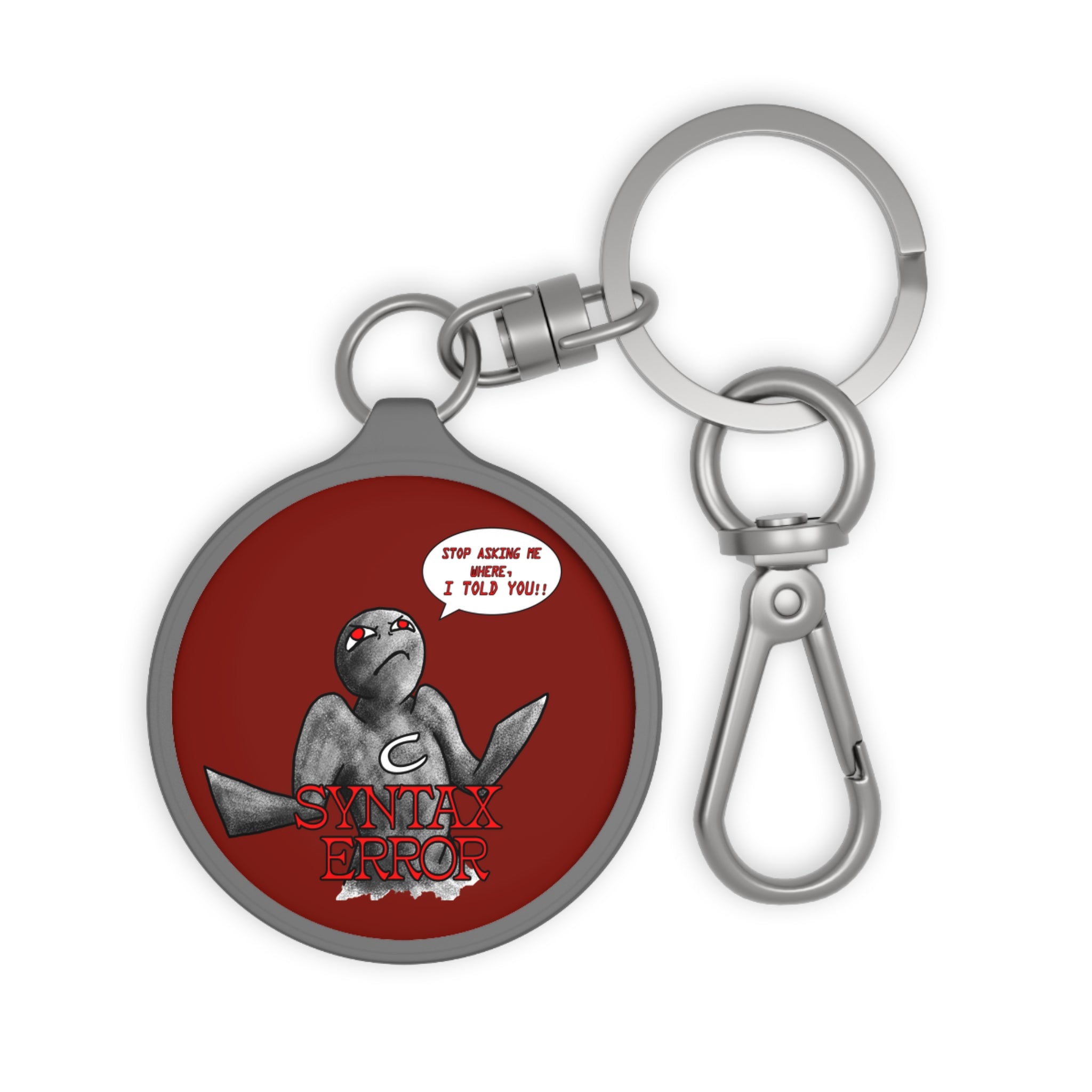 Syntax Error, Compiler Stories Series Keyring Tag