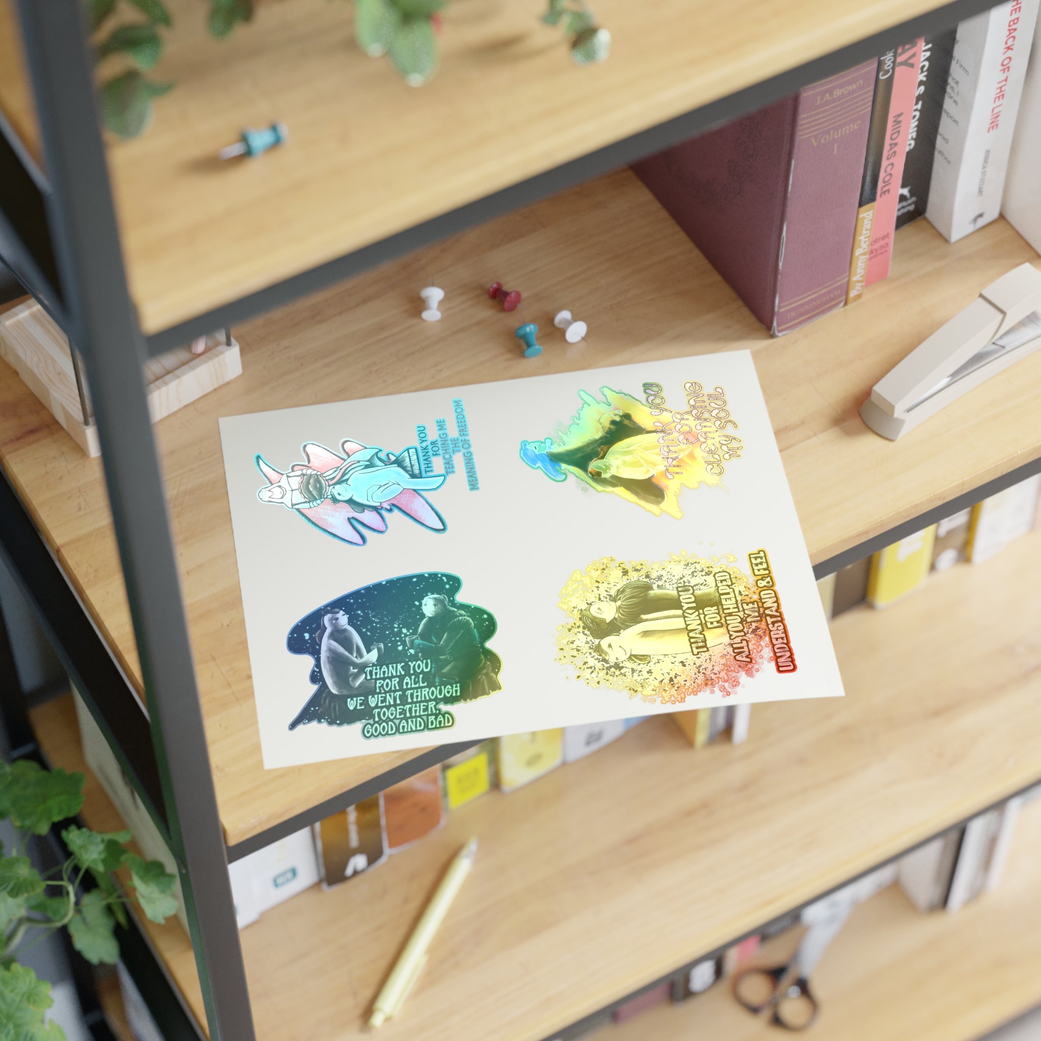 Video Games Meaningful Impact Series Sticker Sheets