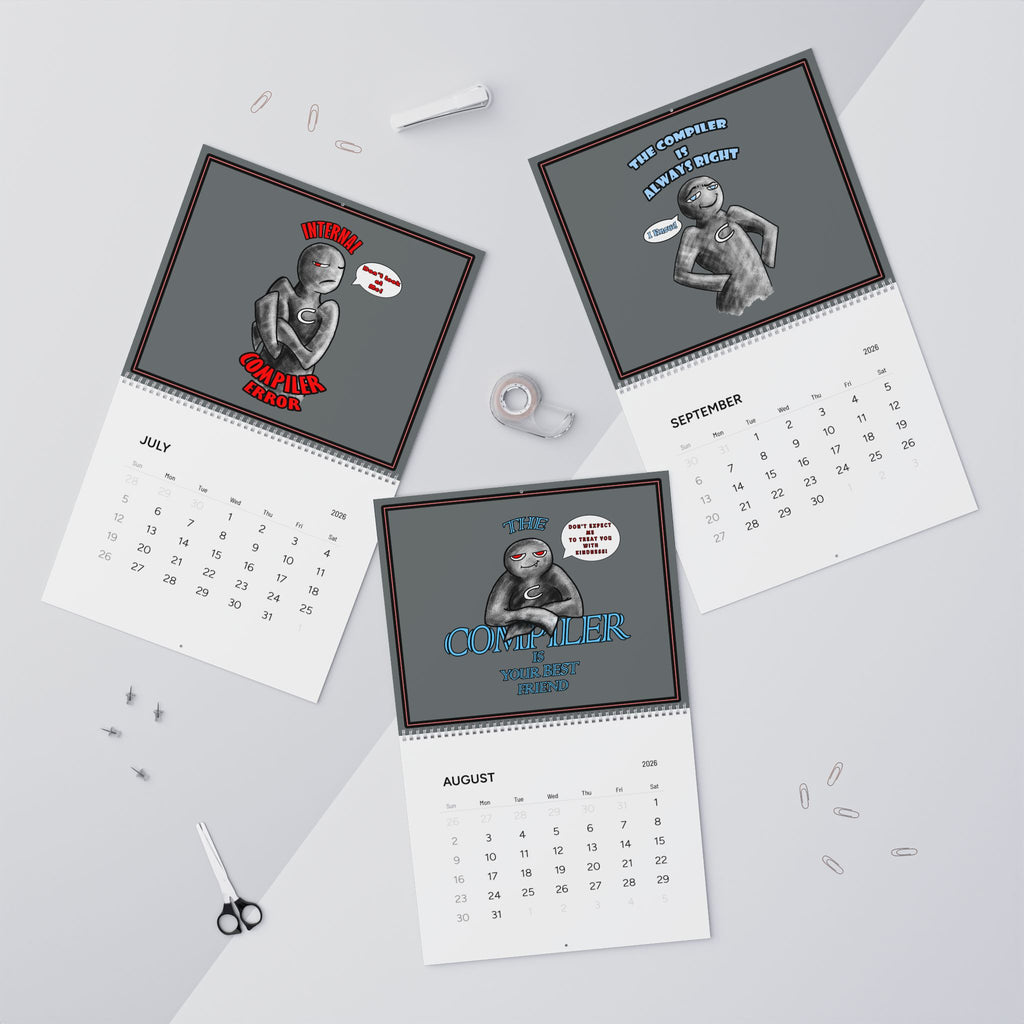 Compiler Stories Series, Wall Calendars (2026)