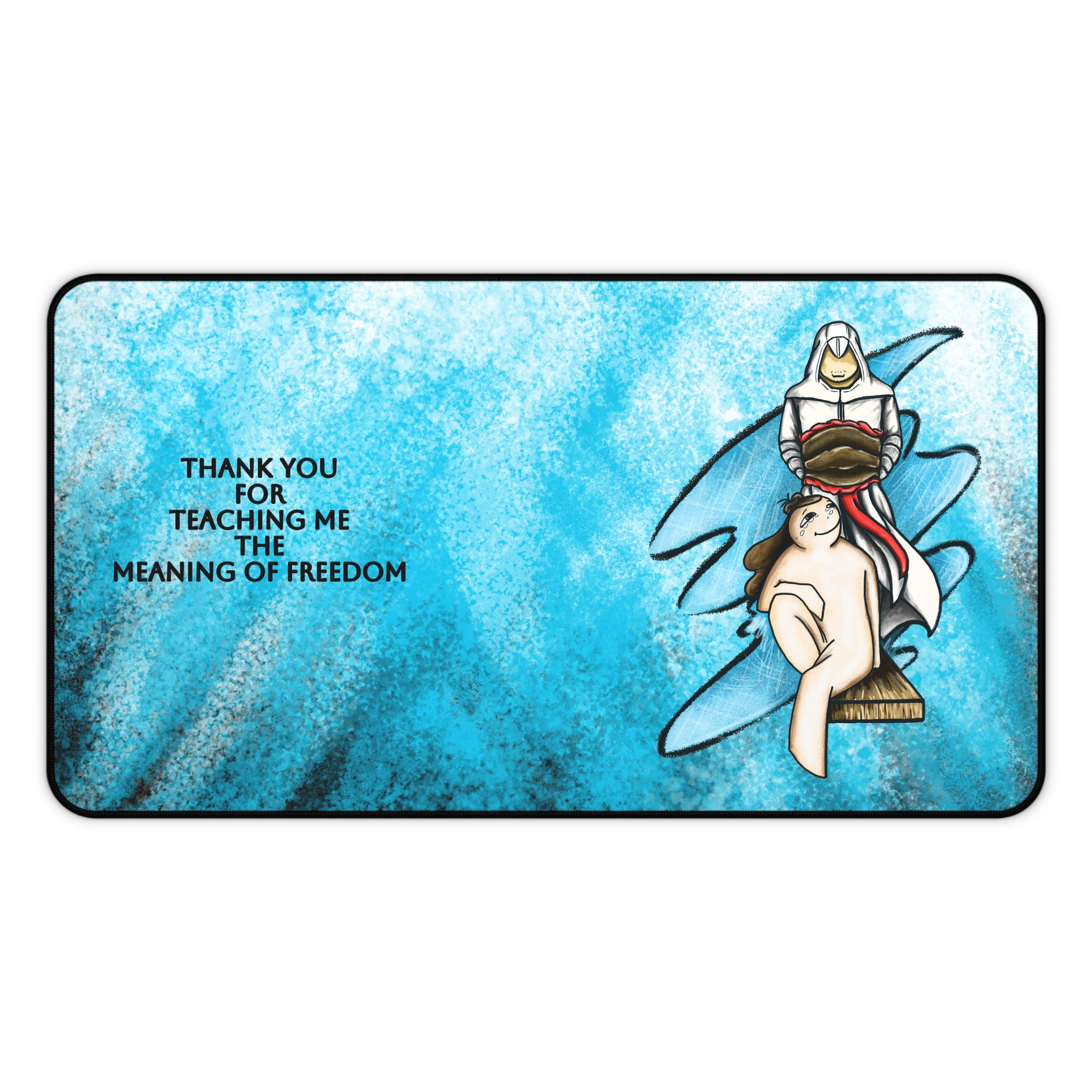Freedom(Light Blue), Video Games Meaningful Impact Series Desk Pad