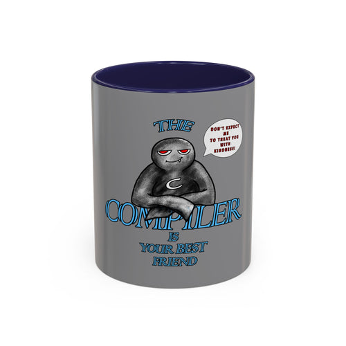 Best Friend, Grey Compiler Stories Serie Ceramic Mug 11oz