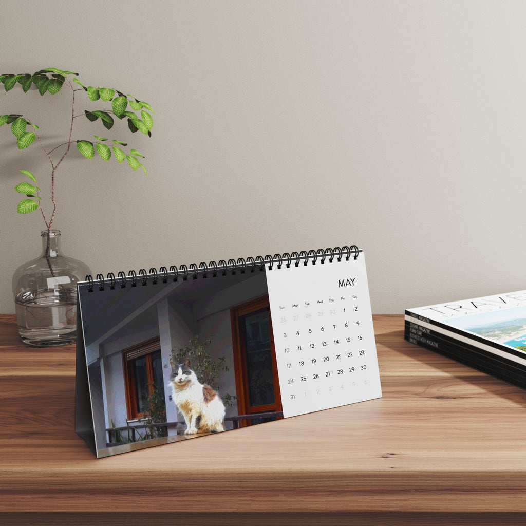 Street Cats, Desktop Calendar (2026 grid)