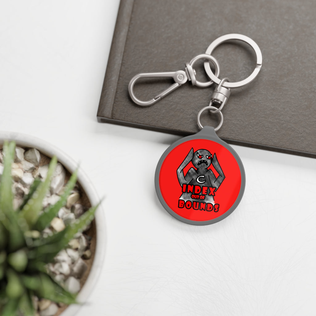 Index out of Bounds Error, Compiler Stories Series Keyring Tag