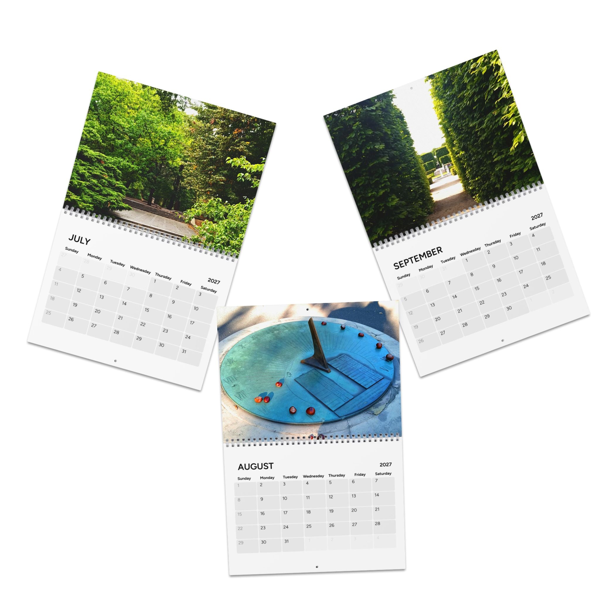 Warsaw Blue, Cities Series, Wall Calendar (2027)