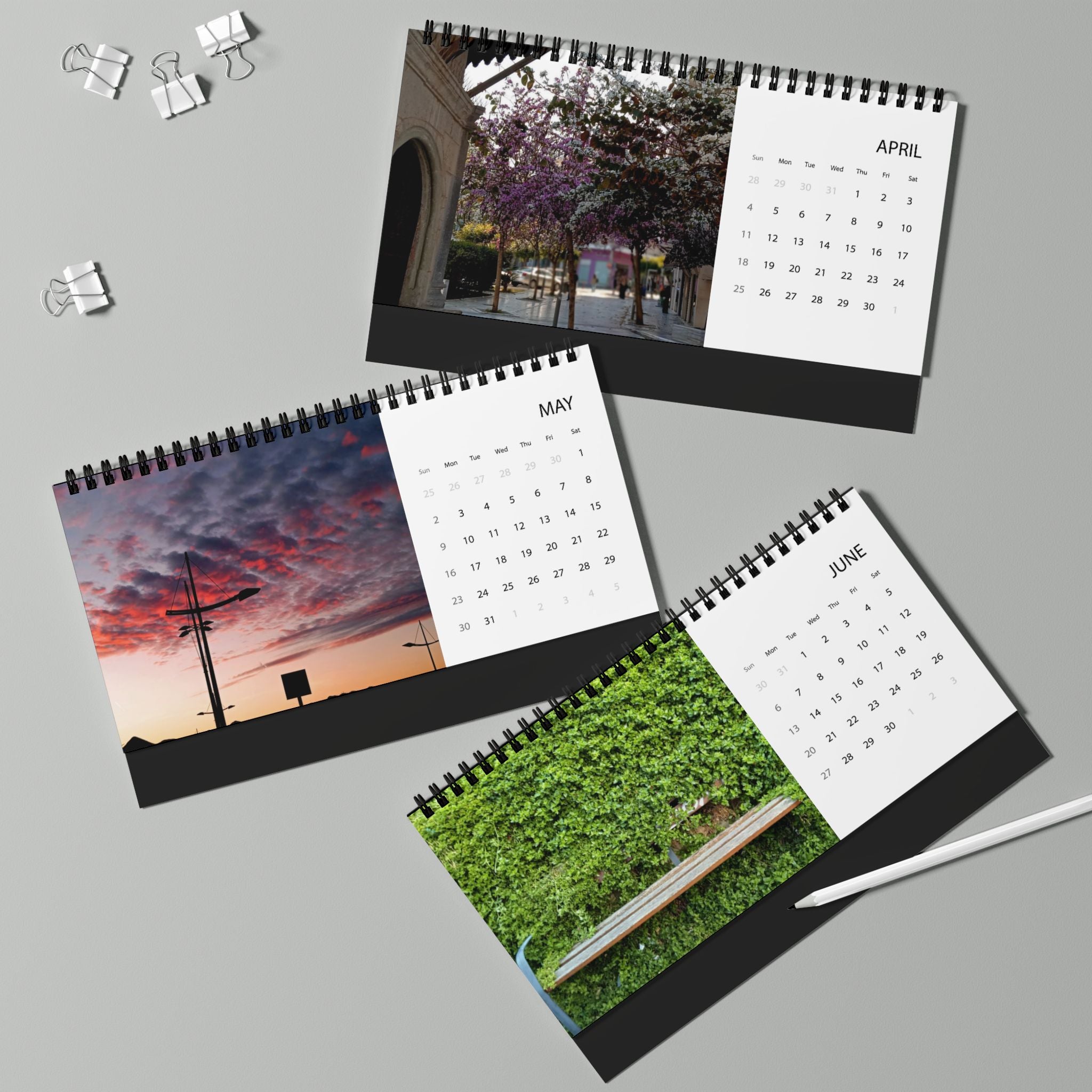 Heraklion City, Cities Series, Desk Calendar (2026)