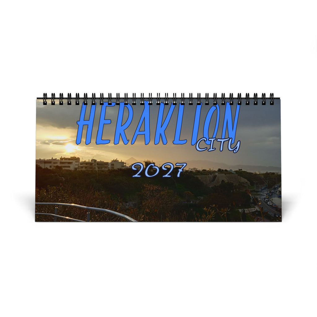 Heraklion City, Cities Series, Desk Calendar (2027)