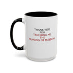 Freedom Red, Video Games Meaningful Impact Series Ceramic Mug (11, 15oz)