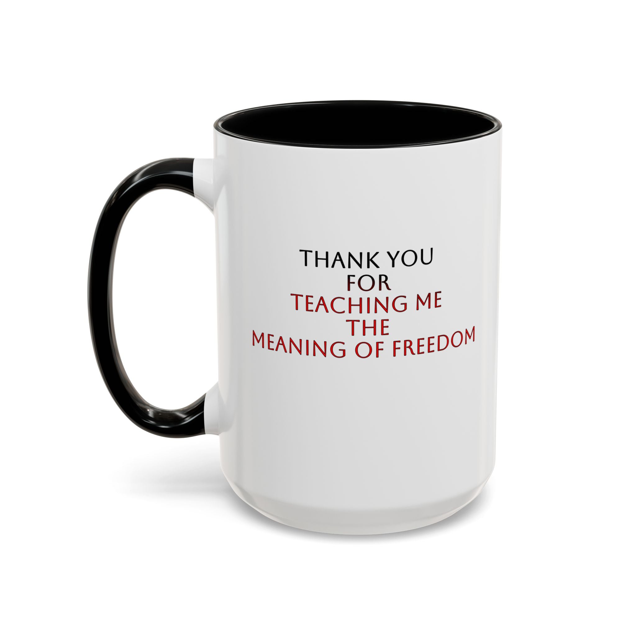 Freedom Red, Video Games Meaningful Impact Series Ceramic Mug (11, 15oz)