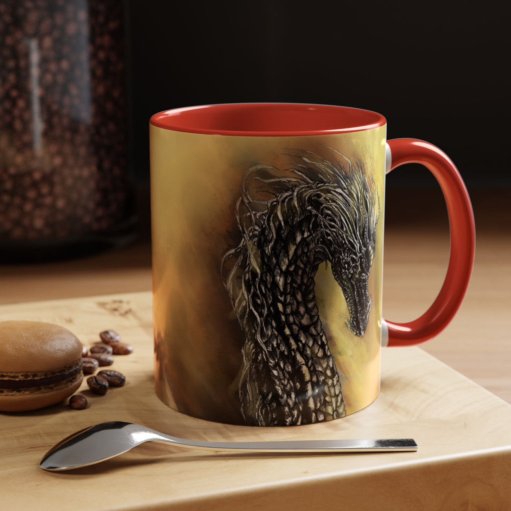 Strong Wishes, Fantasy Creatures Ceramic Mug 11, 15oz