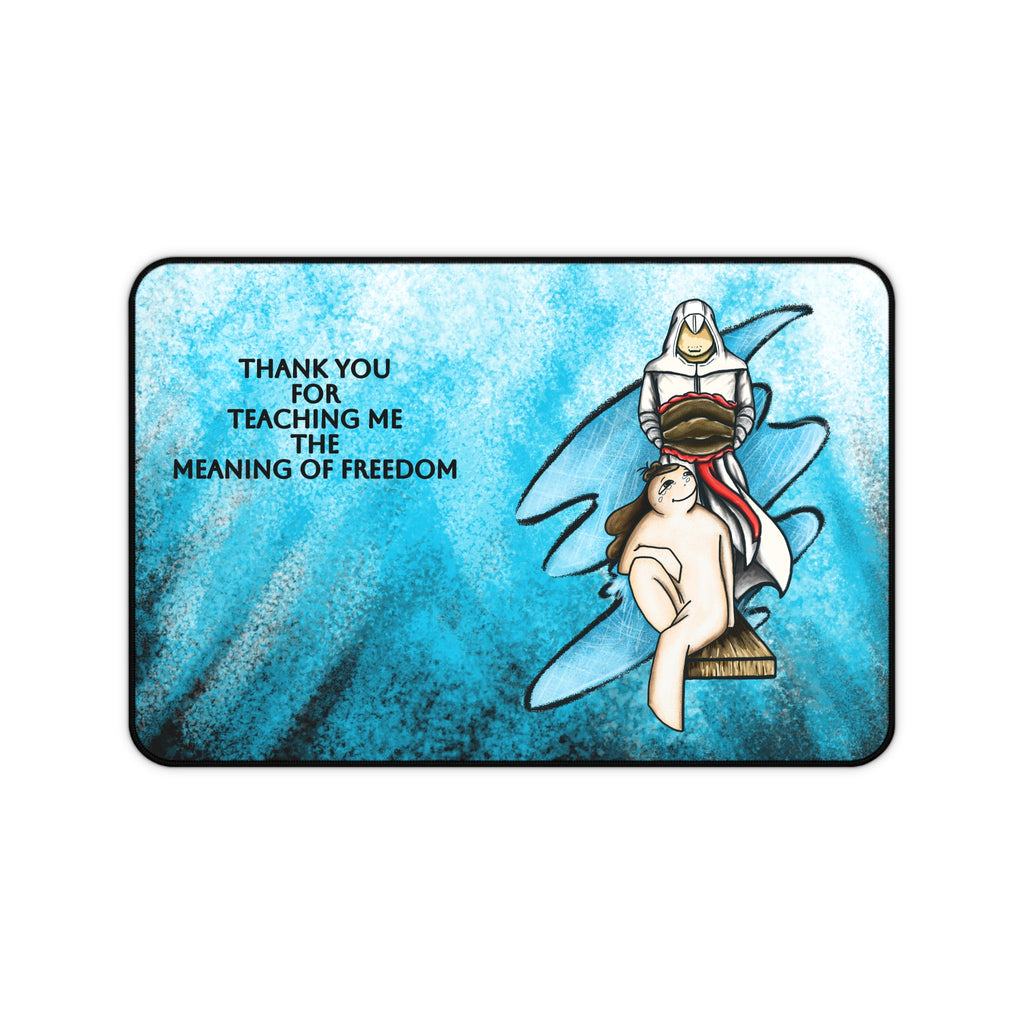Freedom(Light Blue), Video Games Meaningful Impact Series Desk Pad