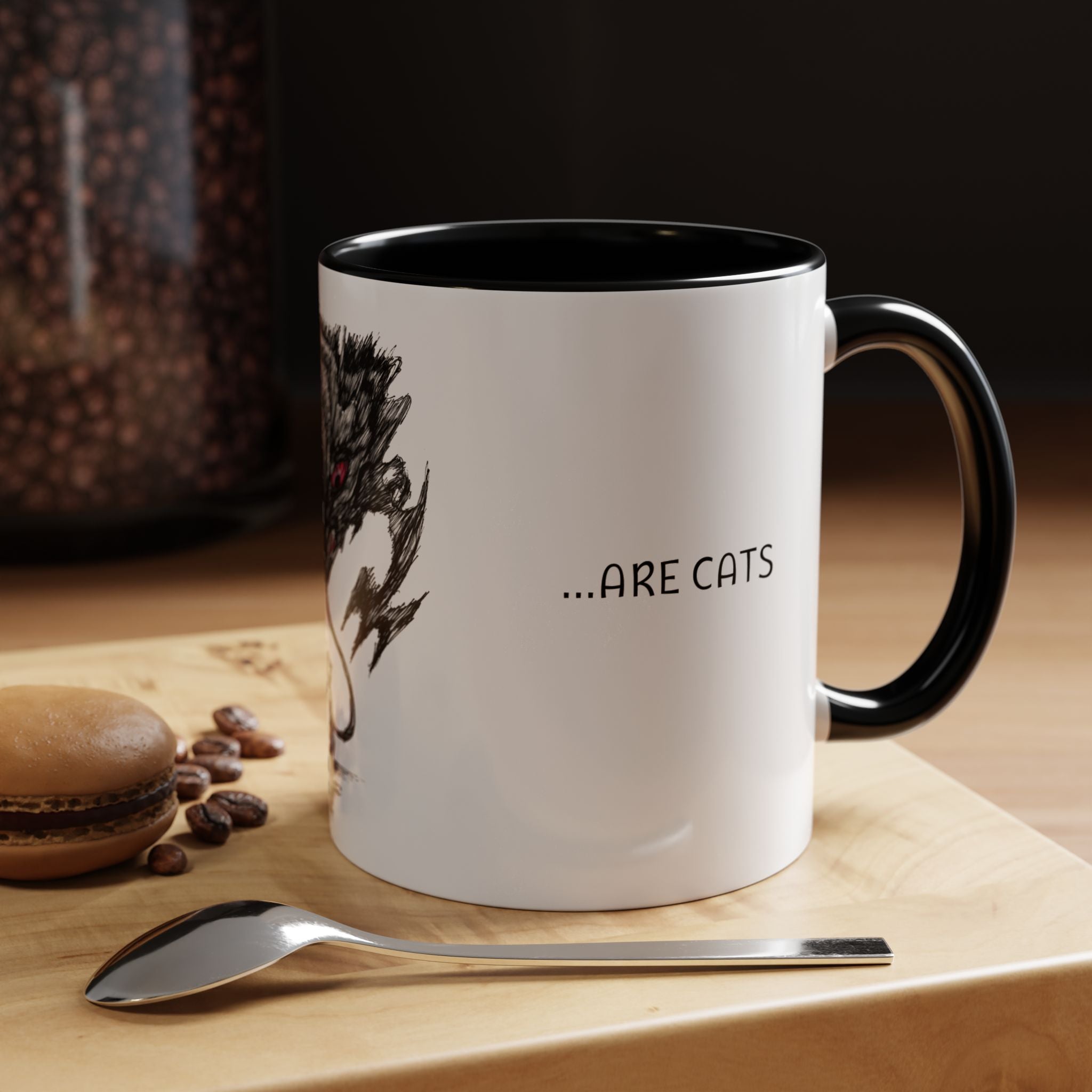 Demon Cure, Dark Fantasy Accent Coffee Mug (11, 15oz)