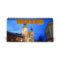 Warsaw Blue, Cities Series, Desk Calendar (2027)