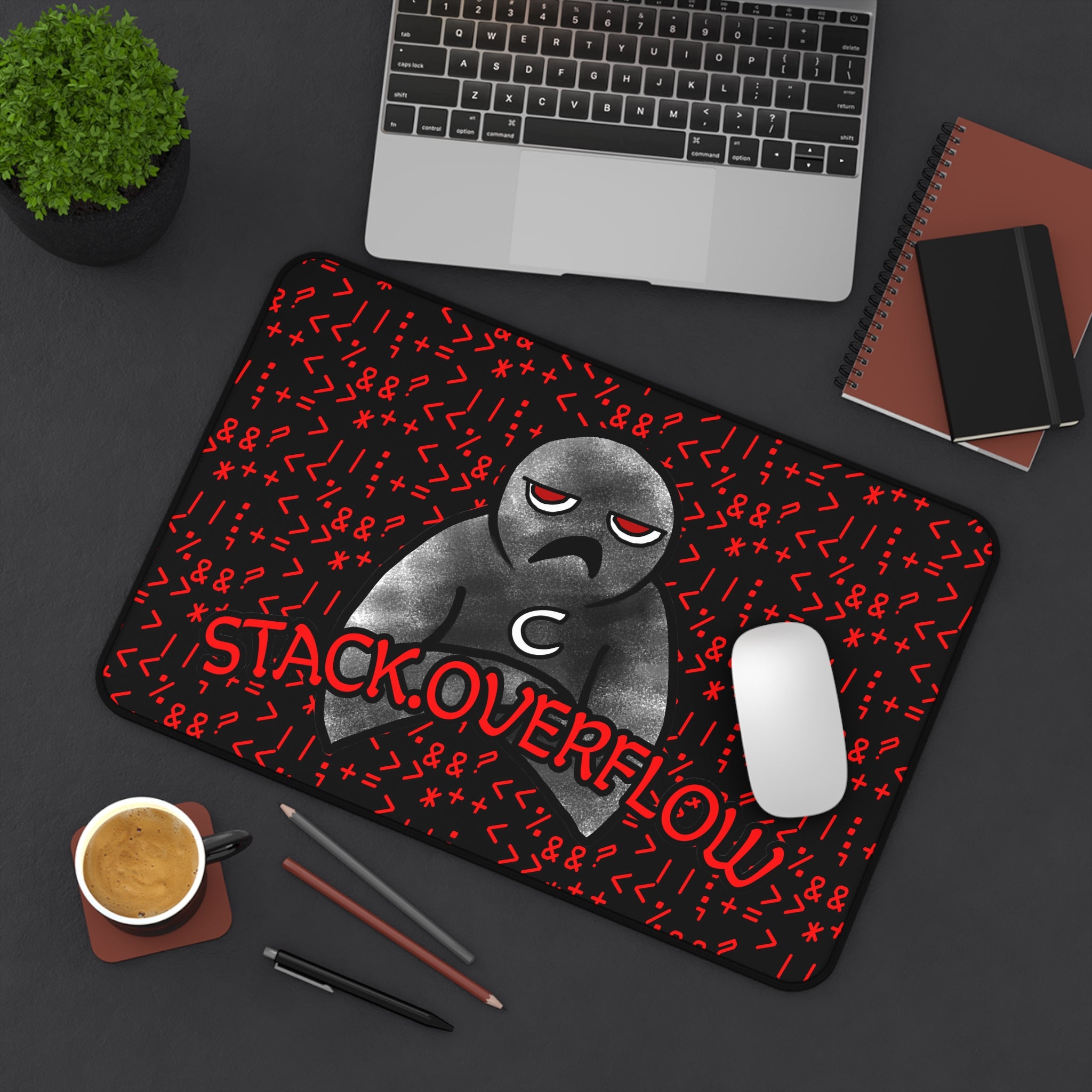 Stack Overflow Error, Compiler Stories Series Desk Pad