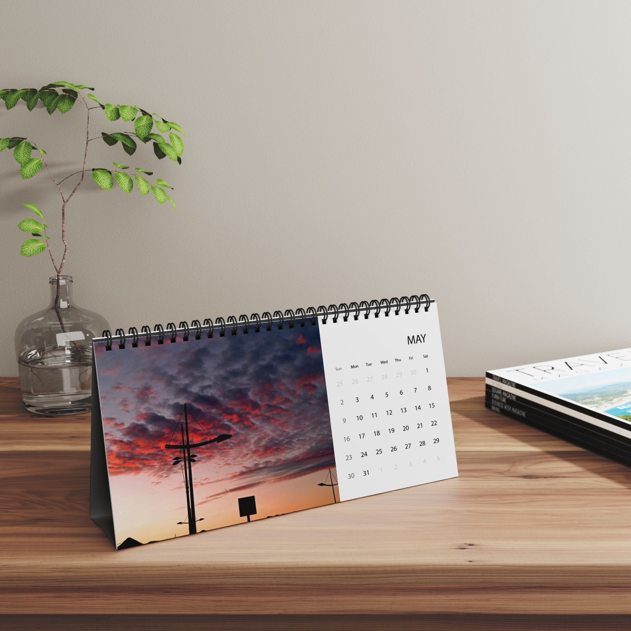Heraklion City, Cities Series, Desk Calendar (2027)