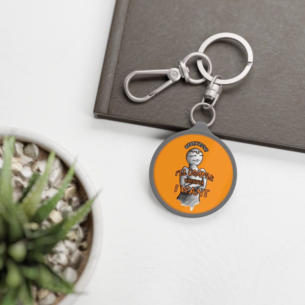 Compiling Issues, Game Engines Stories Series Keyring Tag