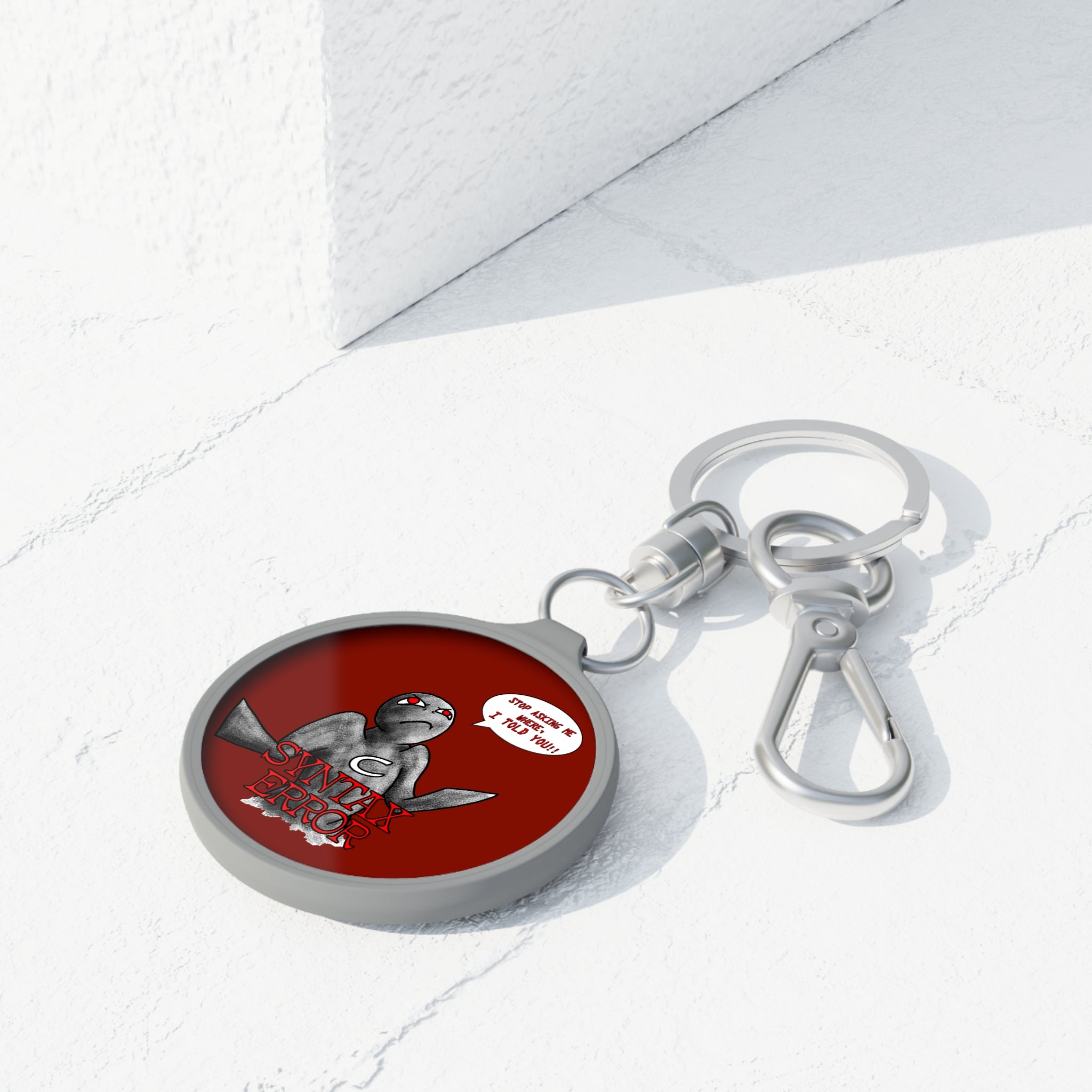 Syntax Error, Compiler Stories Series Keyring Tag
