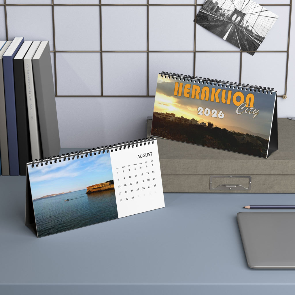 Heraklion City, Cities Series, Desk Calendar (2026)