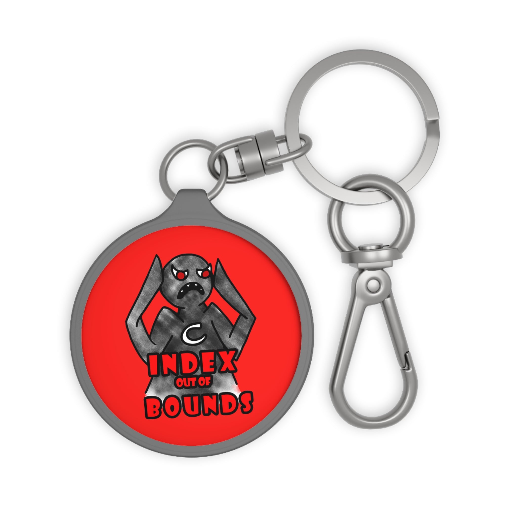Index out of Bounds Error, Compiler Stories Series Keyring Tag