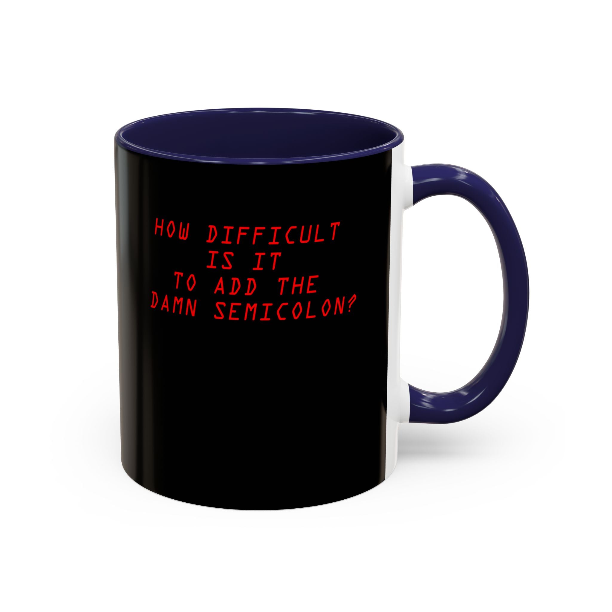 Semicolon Error, Compiler Stories Series Ceramic Mug 11oz