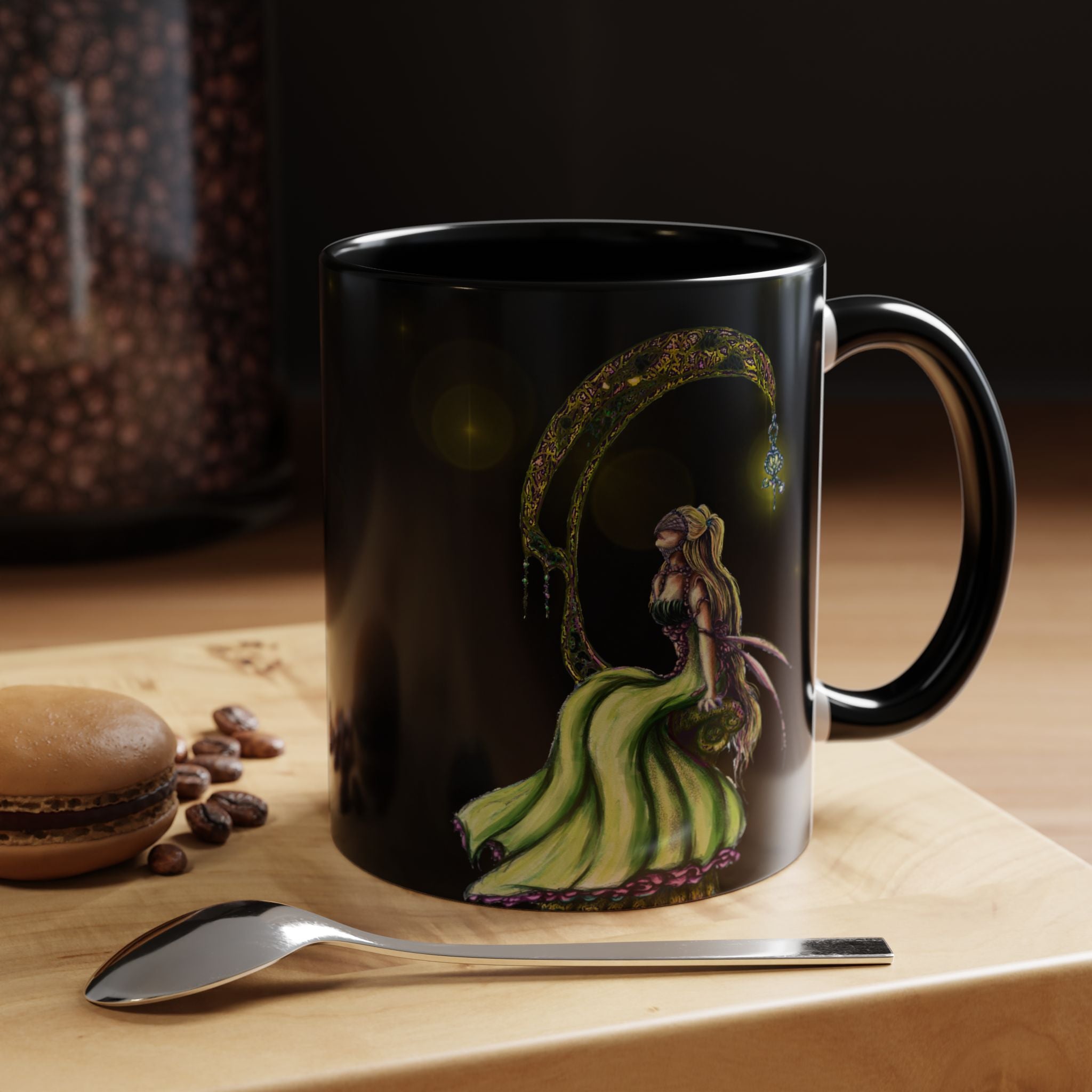 Dream On, Fantasy Creatures Series Ceramic Mug (11, 15oz)