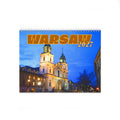Warsaw Blue, Cities Series, Colored Grid, Wall Calendar (2027)