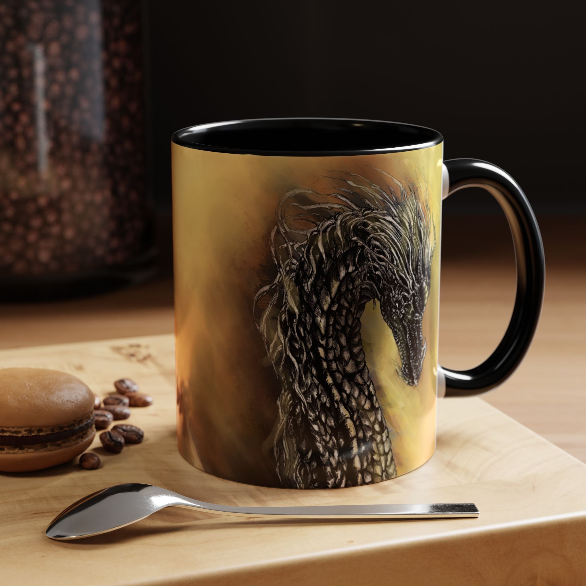 Strong Wishes, Fantasy Creatures Ceramic Mug 11, 15oz