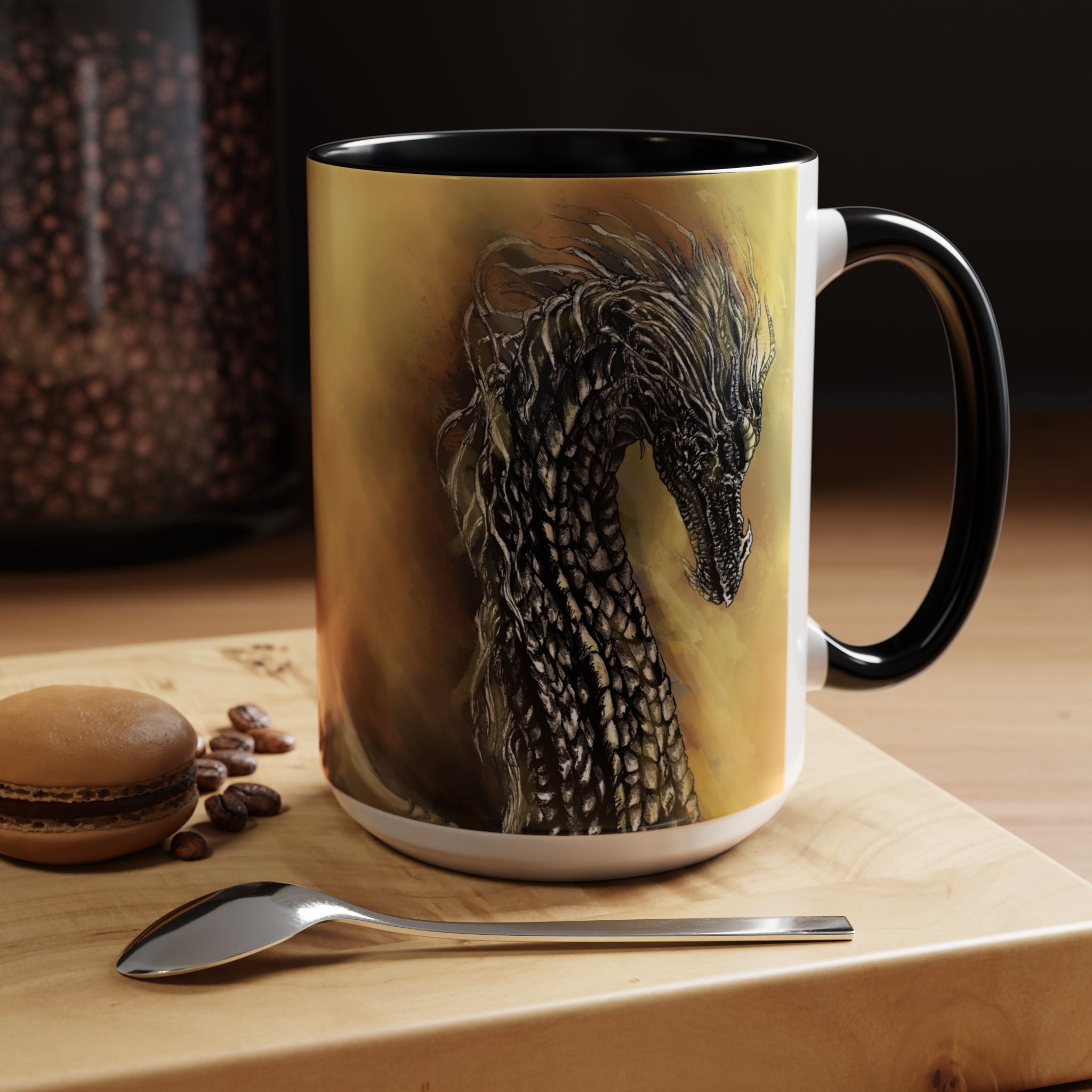 Strong Wishes, Fantasy Creatures Ceramic Mug 11, 15oz