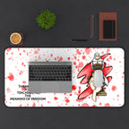 Freedom(Red) , Video Games Meaningful Impact Series Desk Pad