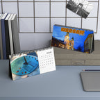 Warsaw Blue, Cities Series, Desk Calendar (2027)