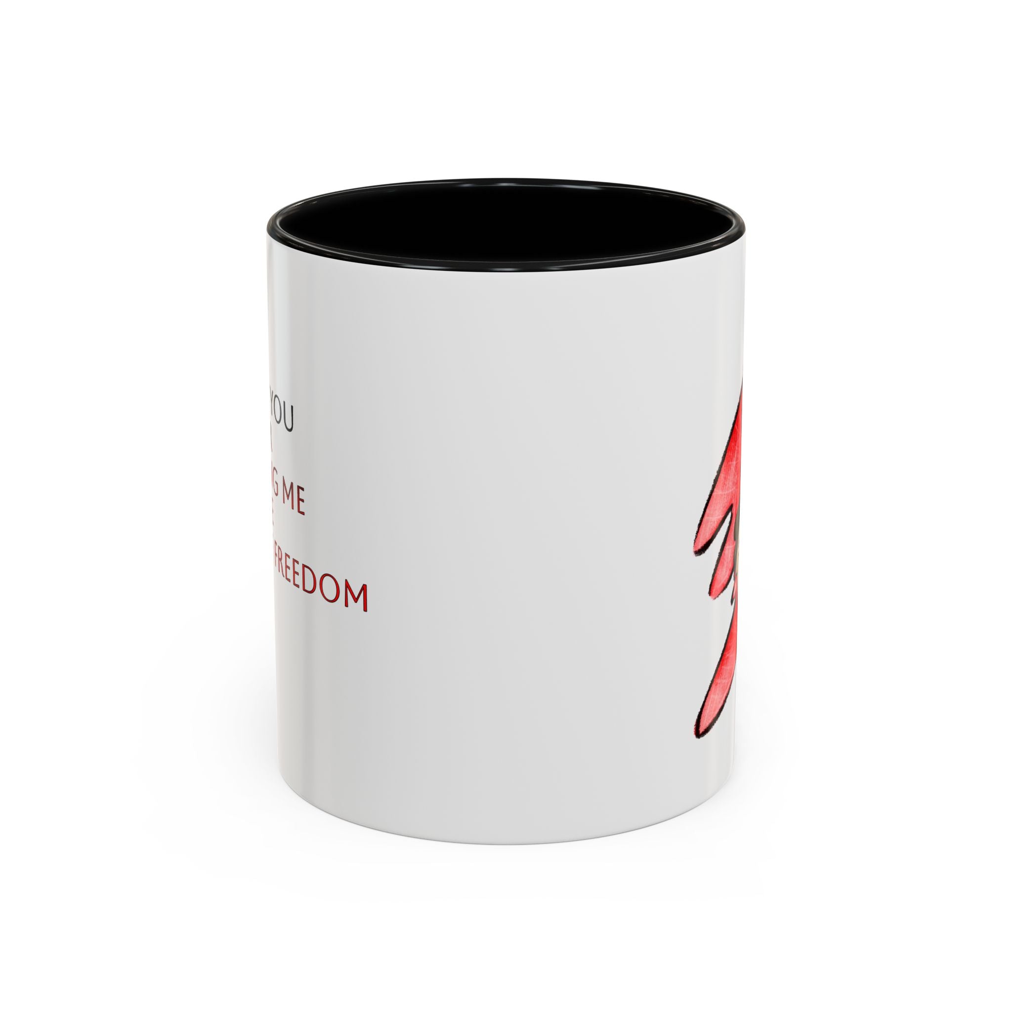 Freedom Red, Video Games Meaningful Impact Series Ceramic Mug (11, 15oz)