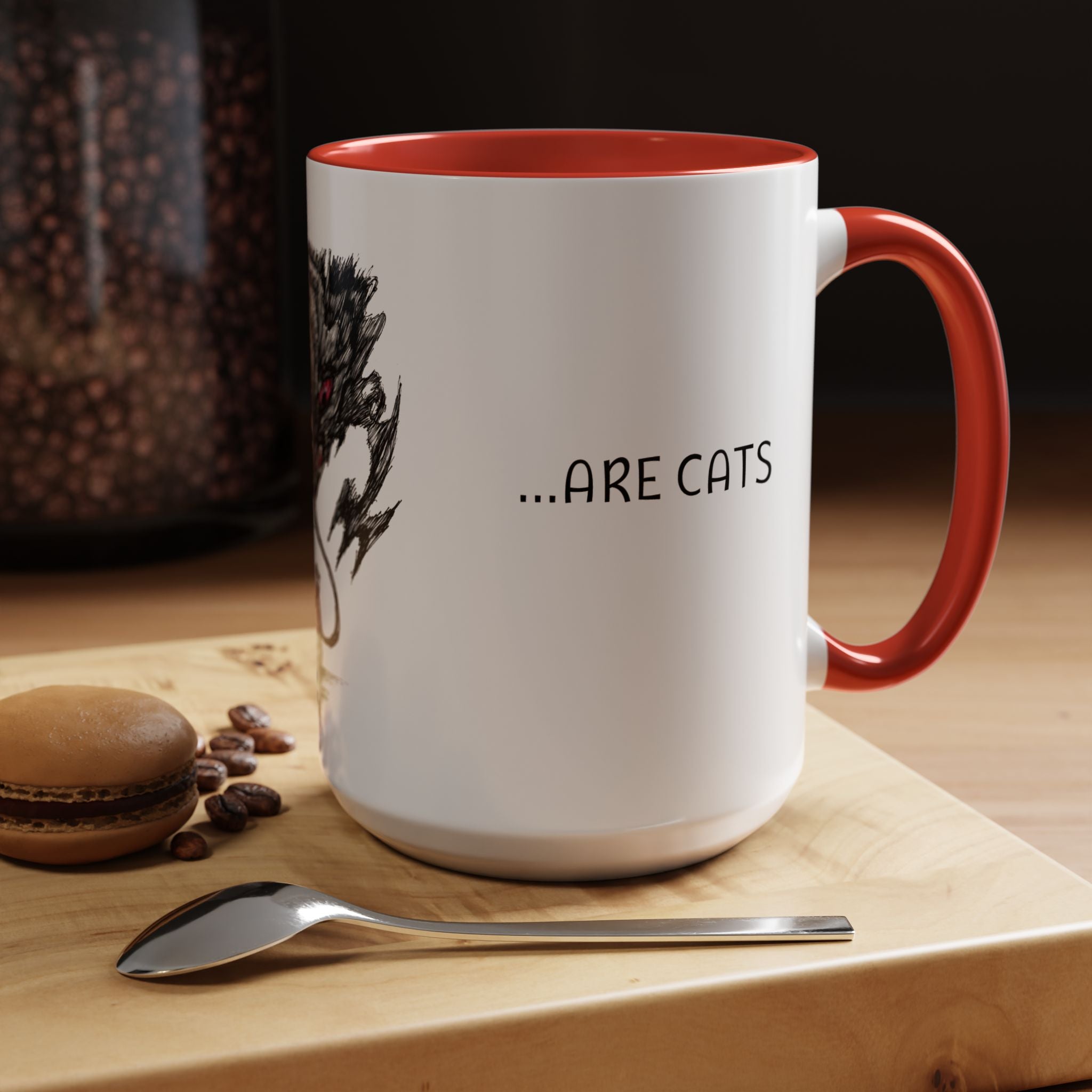 Demon Cure, Dark Fantasy Series Ceramic Mug (11, 15oz)